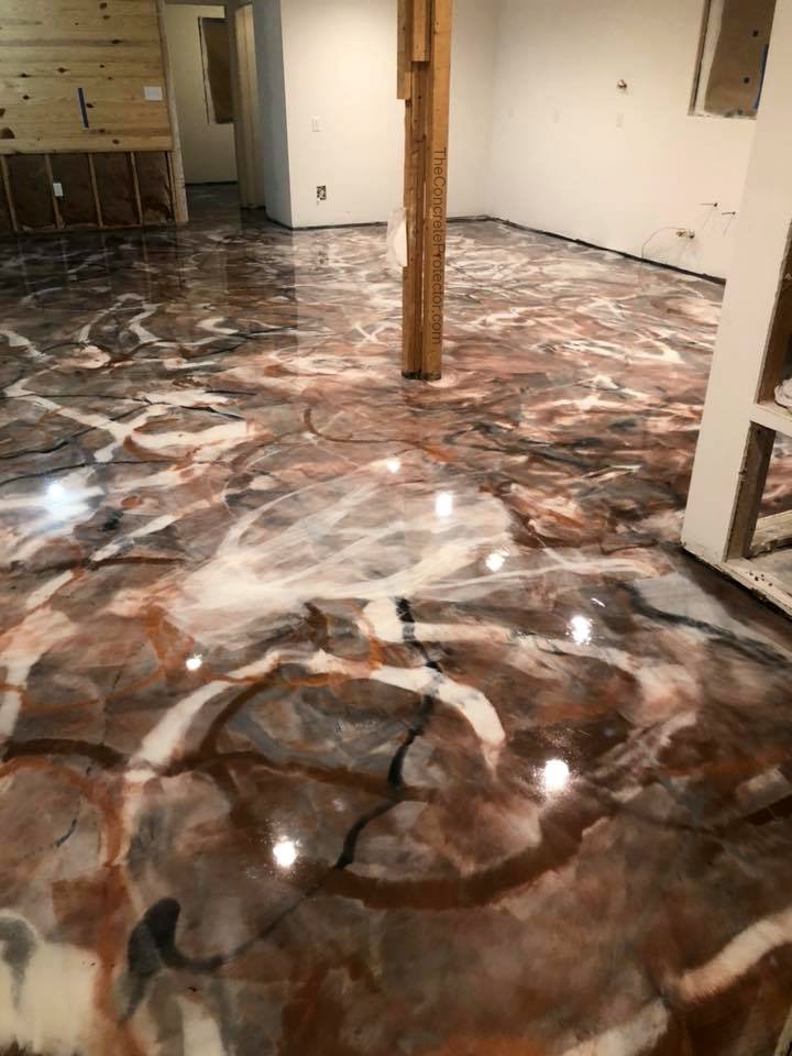 Marble Epoxy Flooring | Indianapolis Indiana